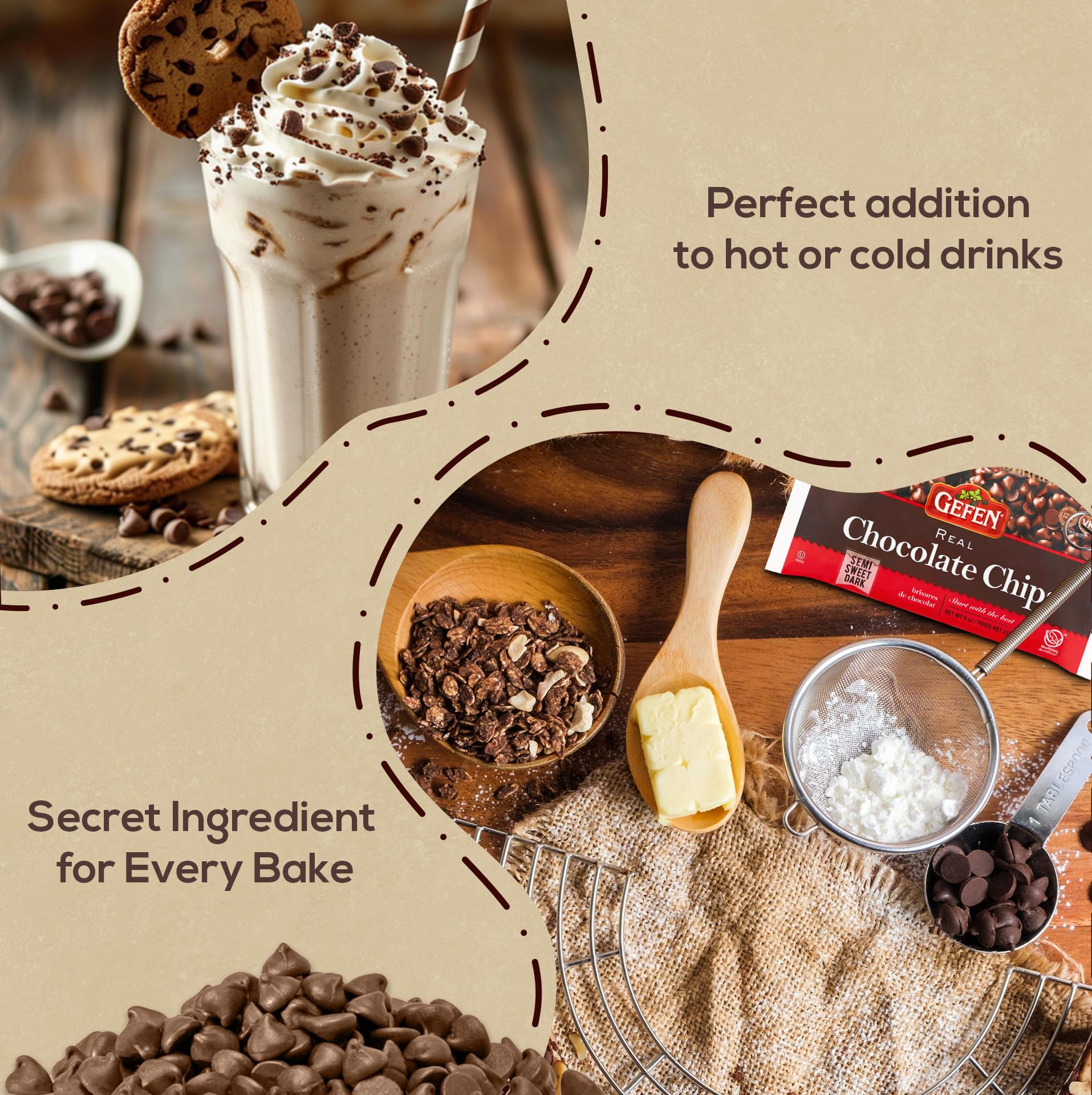 Amazon.com: Gefen Vegan Semi Sweet Real Dark Chocolate Chips